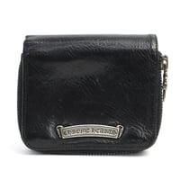 Chrome Hearts Square Zip Bill Wallet Bifold Wallet #19260