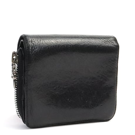 CHROME HEARTS 3 Pocket Leather Card Case #30994