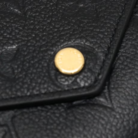 Louis Vuitton Victorine Wallet Monogram Empreinte Black M64060 #75135