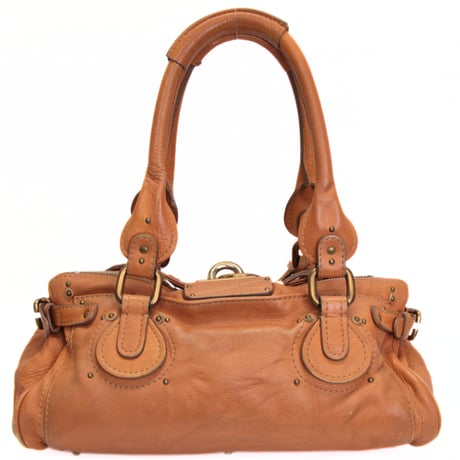Chloe Paddington Handbag Leather Caramel #73401