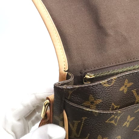 Louis Vuitton Ménilmontant PM Shoulder Bag Monogram Canvas M40474 #74736