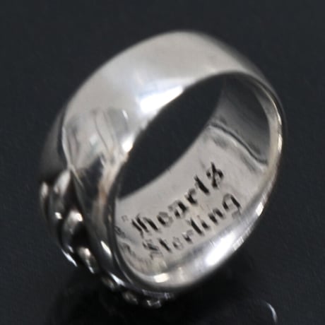 Chrome Hearts Floral Cross Ring #30651