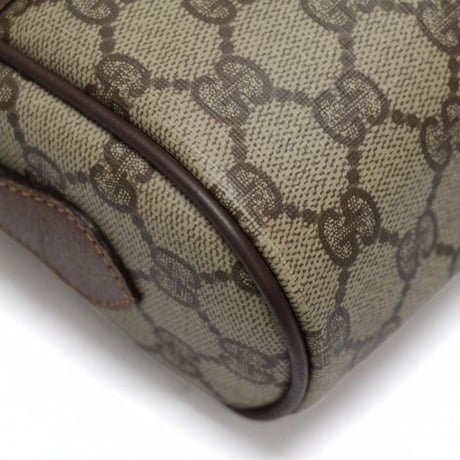 GUCCI Sherry Line Camera Shoulder Bag GG Canvas Beige #74998