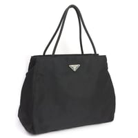 PRADA Handbag Nylon Black #19378