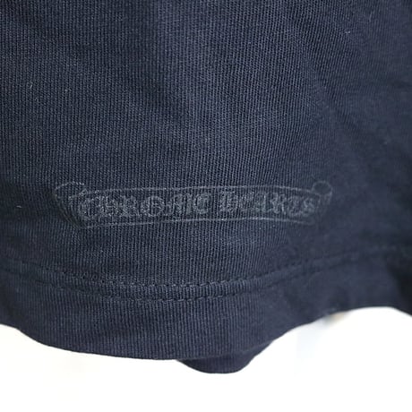 Chrome Hearts Brand-New 3 Cemeteries CH Logo Long-Sleeve T-Shirt # 30753