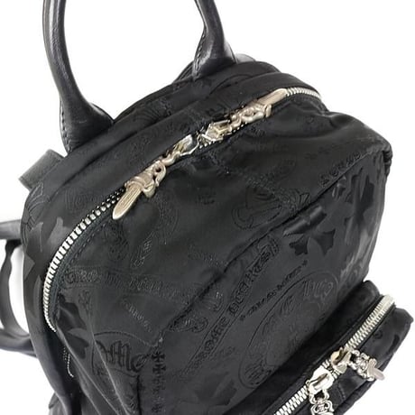 Chrome Hearts 7TH GRADE MINI CH Plus Print Down Nylon Backpack #102474