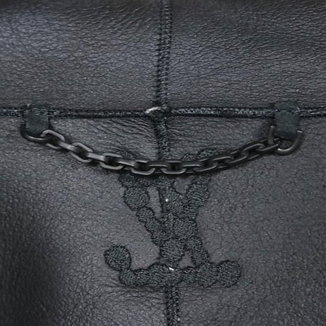 Louis Vuitton Monogram Embellished Shearling Hoodie #31215