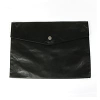 Chrome Hearts Flat Pouch Leather Clutch Bag #101920