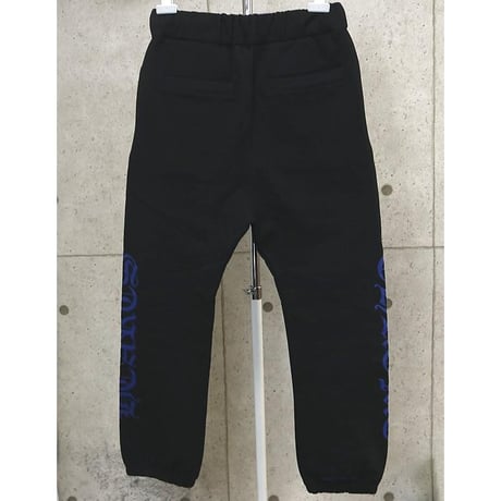 Chrome Hearts Old English Sweatpants Black and Blue #102473
