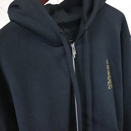 Chrome Hearts Old English logo Zip Up Hoodie ＃103094