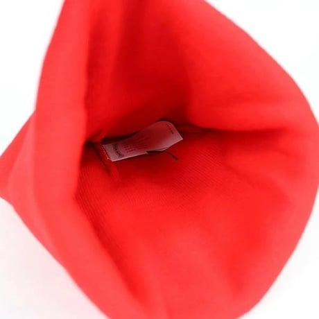 Chrome Hearts Acrylic Watch Cap with Logo Embroidery Red #101817