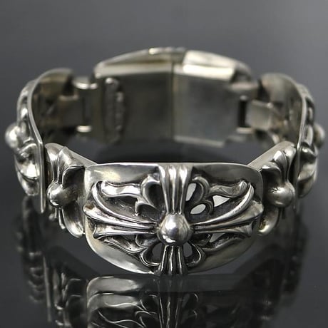 Chrome Hearts Classic Keeper Bracelet 3-Link  #103025