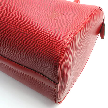 Louis Vuitton Speedy 25 Handbag Epi Leather Red M43017 #74752