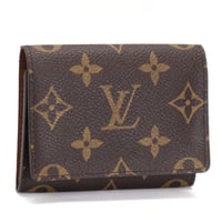 Louis Vuitton Envelope Card Holder Monogram Canvas M63801 #74814