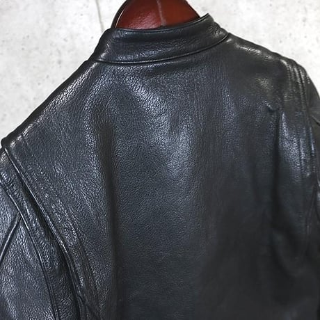 Chrome Hearts Single Riders Leather Jacket  ＃30495