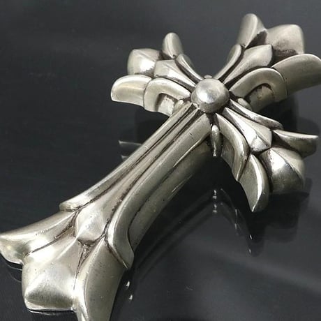 Chrome Hearts Double CH Cross Pendant Large #102522