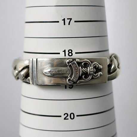 Chrome Hearts Dagger ID Classic Link Bracelet 13 Links #31275