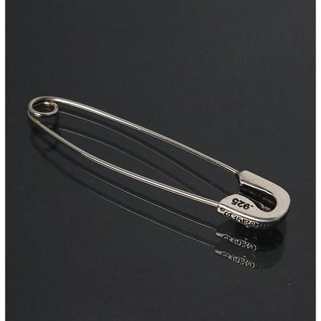 Chrome Hearts Safety Pin Large 1P Diamond Charm #103142