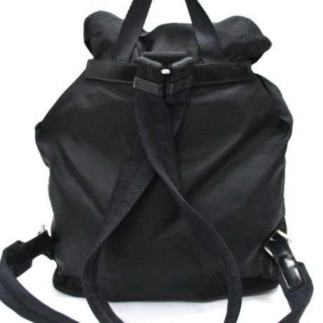 PRADA Backpack Nylon Black #74974