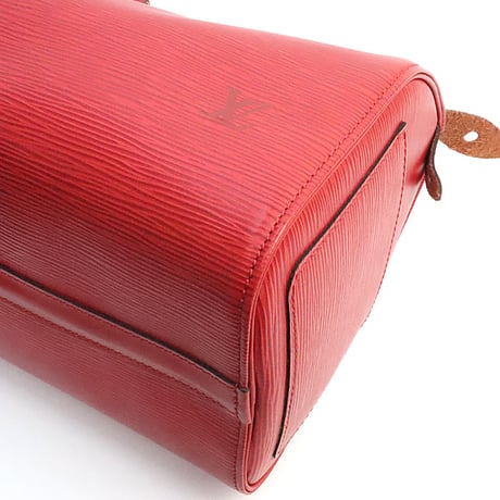 Louis Vuitton Speedy 25 Handbag Epi Leather Red M43017 #74737
