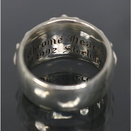 Chrome Hearts Floral Cross Ring #103154