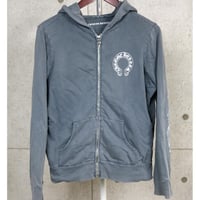 Chrome Hearts Vintage Horseshoe Dagger Zip-Up Hoodie #31311
