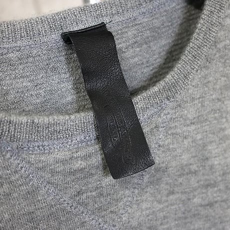 Chrome Hearts CH Plus Patch Cashmere Knit Sweater Gray #101477