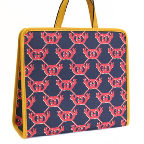 GUCCI Snail Children's Tote Bag GG Supreme Canvas Multicolor #72920