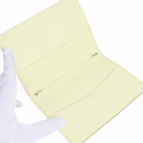 HERMES Agenda Cover GM Epsom Leather Jaune Milton #19395