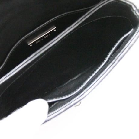 Miu Miu Matelasse Flap Shoulder Bag Studded Leather Black #74629