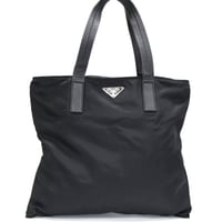 PRADA Handbag Nylon Black #73116
