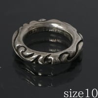 Chrome Hearts Scroll Band Ring #103379