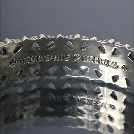 Chrome Hearts Cemetery Cross Bangle #30166