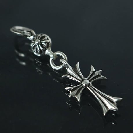 Chrome Hearts 1 Ball Tiny CH Cross Charm #103289