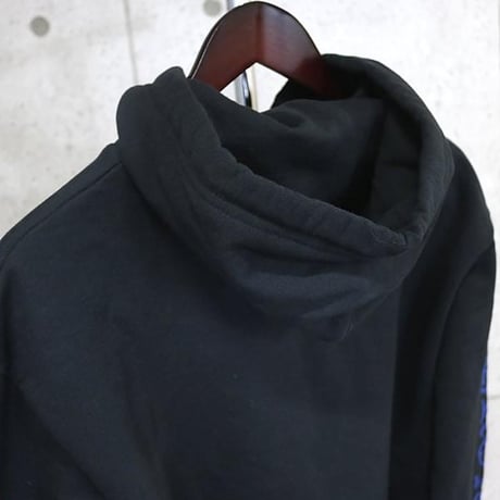 Chrome Hearts Old English Logo Hoodie Black and Blue #102351
