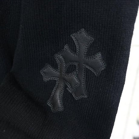 Chrome Hearts Cross Patch Cashmere Pullover Hoodie ＃98915