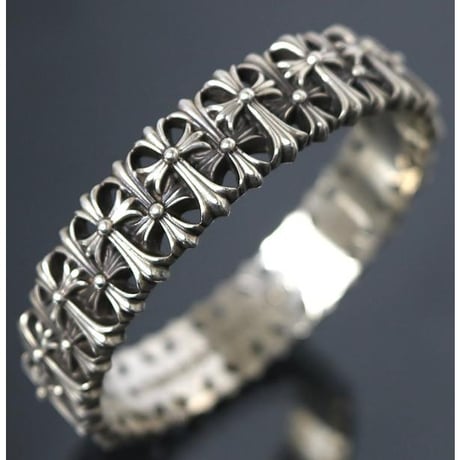 Chrome Hearts Cemetery Cross Bangle #30166