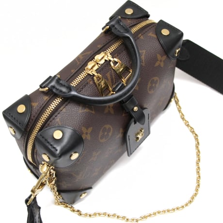Louis Vuitton Petite Malle Souple Handbag Monogram Canvas M45571 #74092
