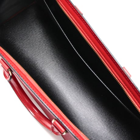 Louis Vuitton Sac Triangle Handbag Epi Leather Red M52093 #74592