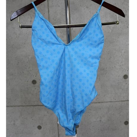 Chrome Hearts Dipped In Blue One-Piece Swimsuit #101415