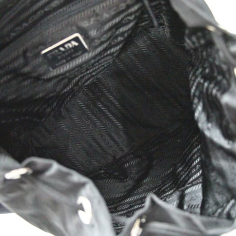 PRADA Backpack Nylon Black #74974
