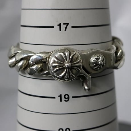 Chrome Hearts Classic Link Clip Bracelet 13Link #103277
