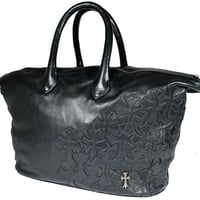 Chrome Hearts GILLES Boston Bag with Cemetery Patch #103351