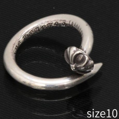 Chrome Hearts Cross Ball Nail Ring #30930