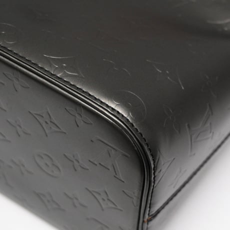 Louis Vuitton Stockton Handbag Monogram Mat Gray M55112 #74950