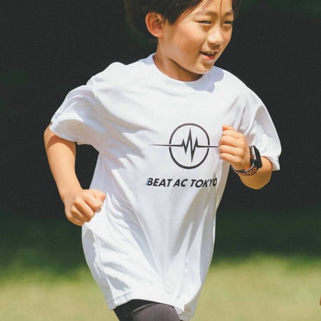 【クラブ限定】BEAT AC TOKYO ロゴ＆ネームドTシャツ（白）