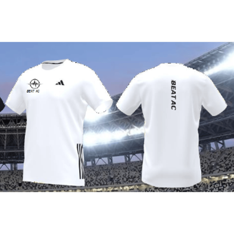 クラブ限定】 BEAT AC ランニングTシャツ (ホワイト) | BEAT AC TOKY