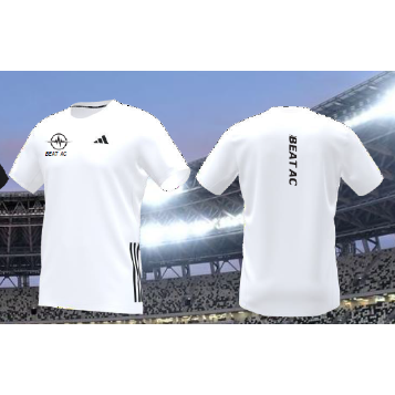 クラブ限定】 BEAT AC ランニングTシャツ (ホワイト) | BEAT AC TOKY