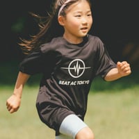 【クラブ限定】BEAT AC TOKYO ロゴ＆ネームドTシャツ（黒）