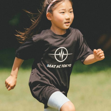 【クラブ限定】BEAT AC TOKYO ロゴ＆ネームドTシャツ（黒）